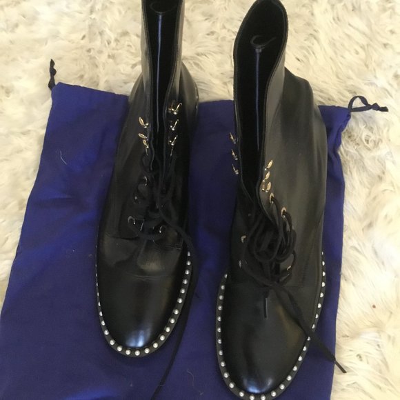 Stuart Weitzman Shoes - Stuart Weitzman Combat boots size 12 New